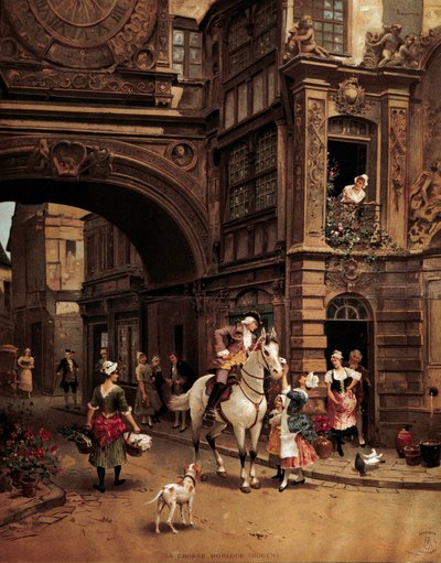 Vista de la rue de l