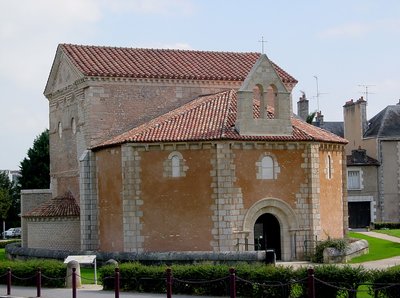 Vista del Baptisterio de San Juan de French School