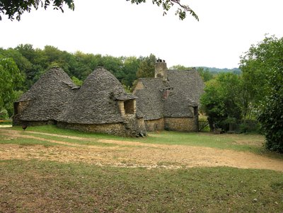 Vista de las Cabanes de Breuil de French School