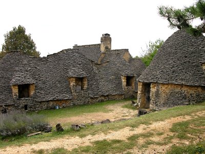 Vista de las Cabanes de Breuil de French School