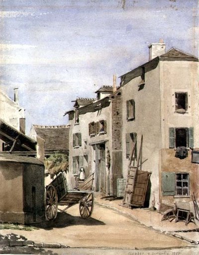 Vista de la Ciudad de Clamart, Francia de French School