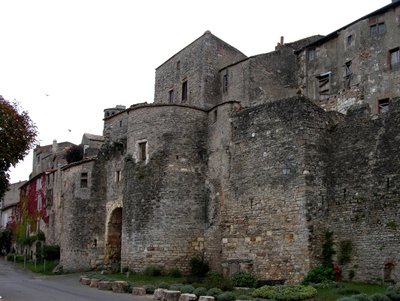 Vista del pueblo fortificado de French School