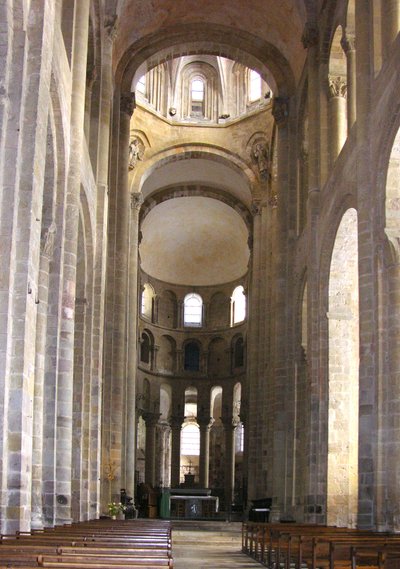 Vista de la nave, c.1050 de French School