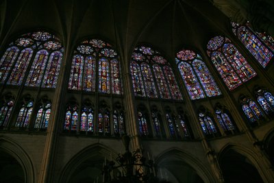 Vista del lado sur de la nave de French School