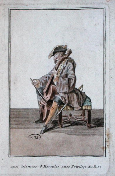 Violoncello, c.1700 de French School