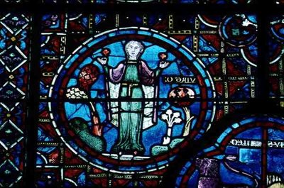 Virgo, de la ventana del zodiaco de French School