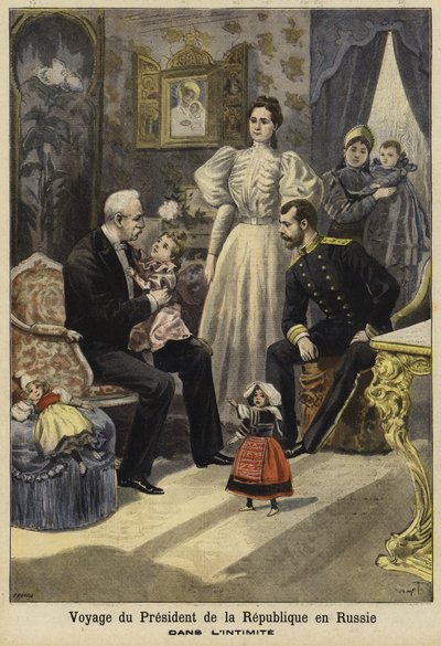 Visita del presidente francés Félix Faure a Rusia, 1897 de French School