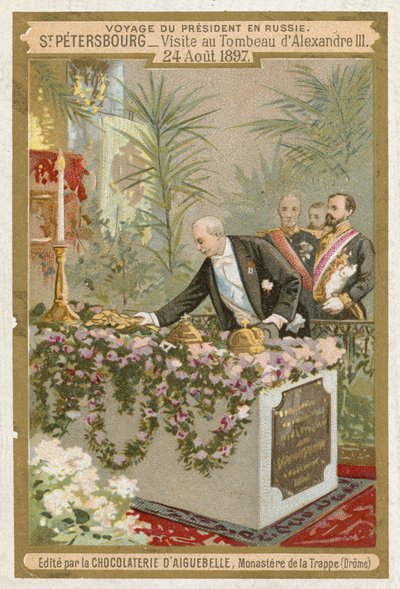 Visita del Presidente francés Félix Faure a Rusia, 24 de agosto de 1897 de French School