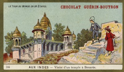 Visita a un templo en Benarés, India de French School