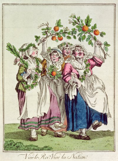 ¡Viva el Rey! ¡Viva la Nación!, 1789 de French School