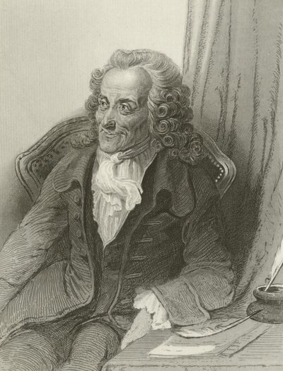 Voltaire, escritor francés de French School