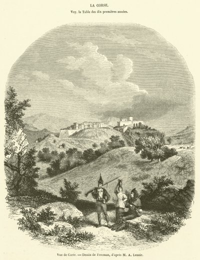 Vista de Corte de French School