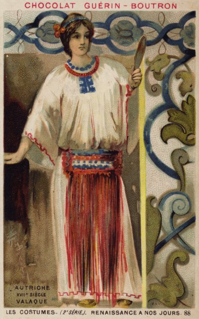Traje valaco, siglo XVII de French School