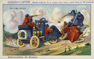 Automóviles de guerra en el año 2000 de French School