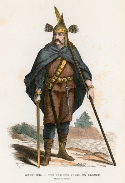 Guerrero de la Edad de Bronce de French School