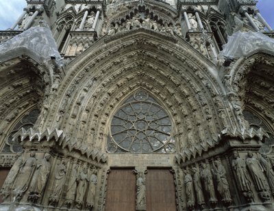 Fachada oeste, siglos XIII-XIV de French School