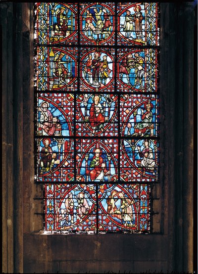 Ventana del deambulatorio de French School