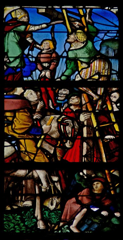 Una escena de la vida de San Claudio de French School