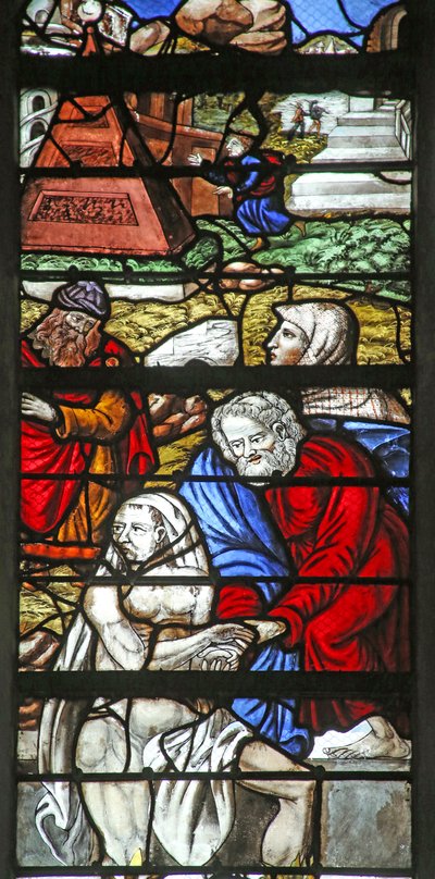 La resurrección de Lázaro de French School