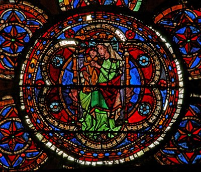 La Virgen y el Niño de French School