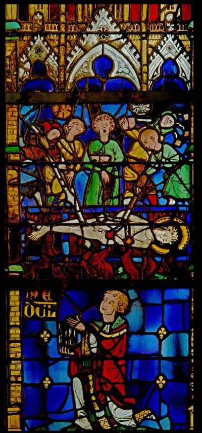 Ventana w10 que representa el asado vivo de San Vicente de French School