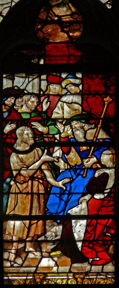 San Juan Bautista ante Herodes de French School