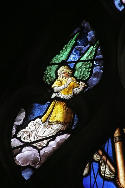 Músico angelical de French School
