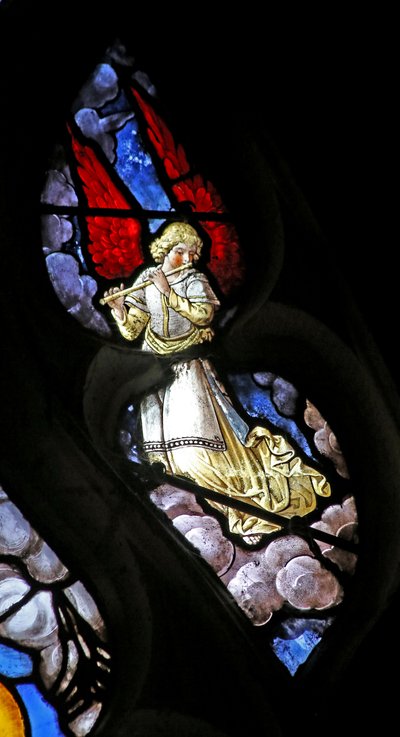Músico angelical de French School