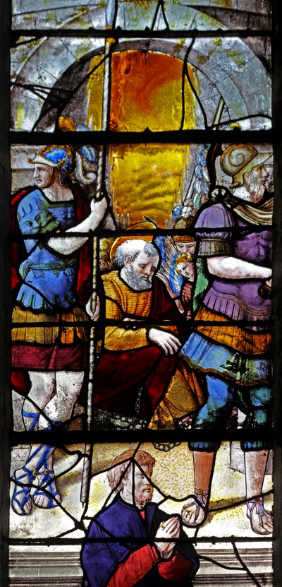 Ventana w13 que representa a San Pedro de French School