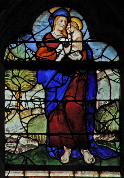 La Virgen y el Niño de French School
