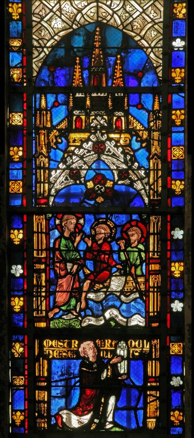 Ventana w14 que representa la llamada de San Pedro de French School
