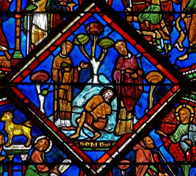 El peregrino es ignorado por un sacerdote y un levita de French School