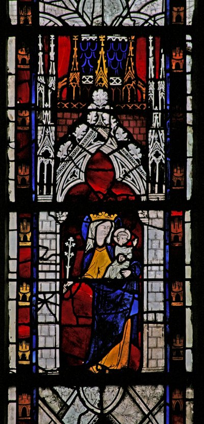 La Virgen y el Niño de French School