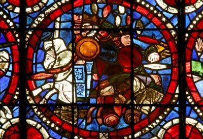 Escena de batalla de French School