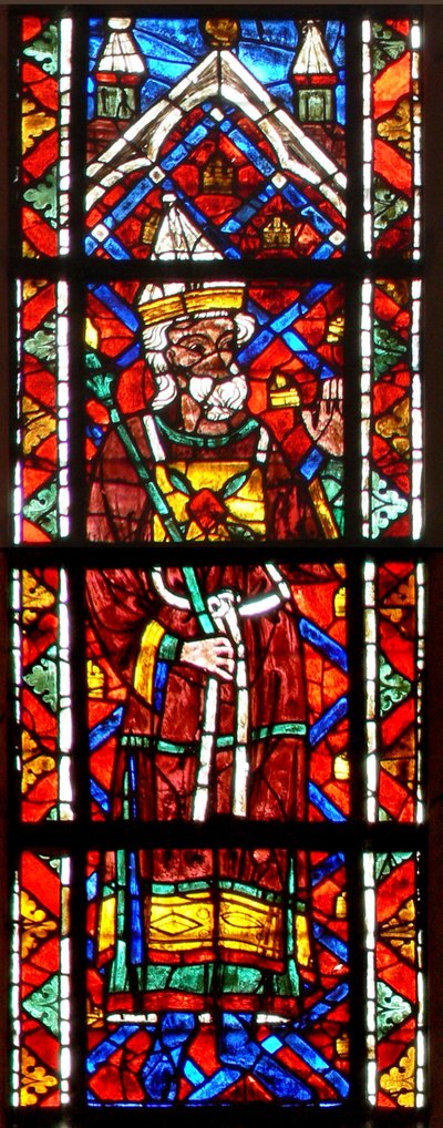 Ventana w203 que representa a Aarón de French School