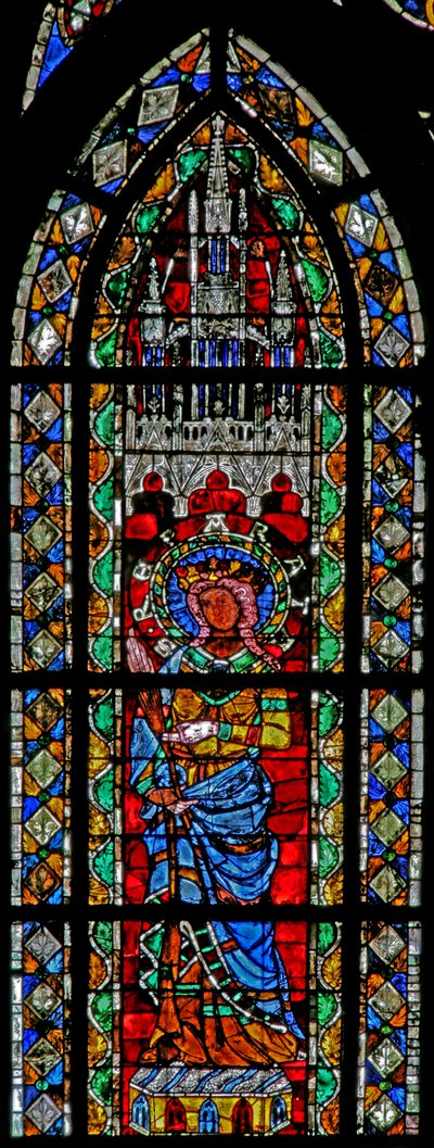 Ventana w204 que representa a Santa Reparata de French School