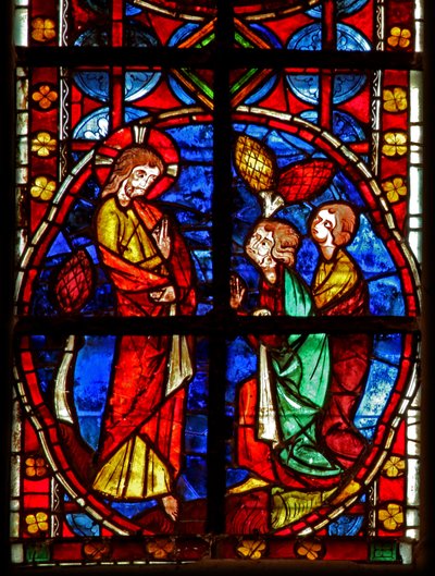 Ventana w210 que representa la llamada de Santiago y Juan de French School
