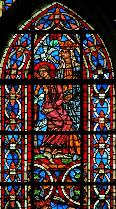 Ventana w211 que representa los sueños de Santa Elena de French School