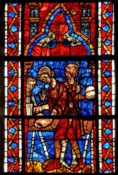 Ventana w212 que representa a donantes - panaderos de French School