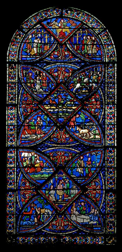 Escenas de la vida de San Eustaquio de French School