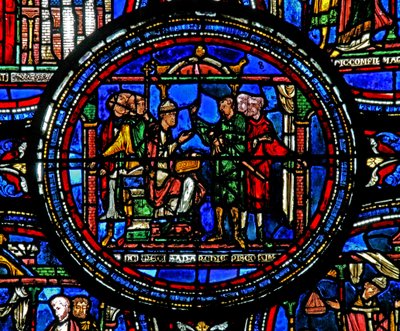 San Tomás Becket recibe emisarios del rey de French School
