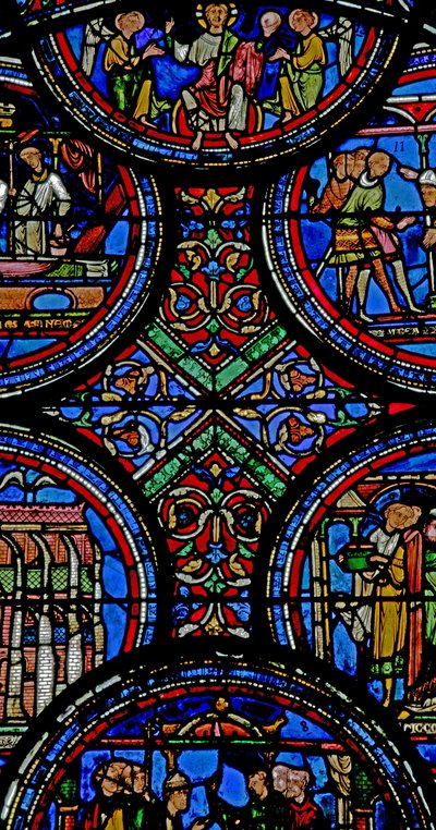 Detalle de fondo de French School