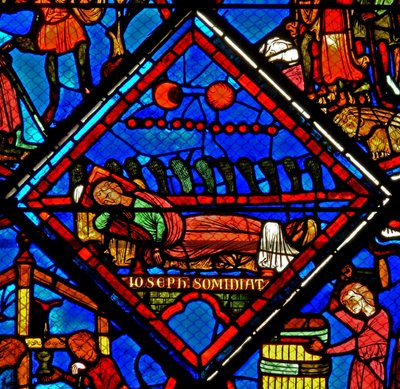 Ventana w24 que representa los sueños de José de French School