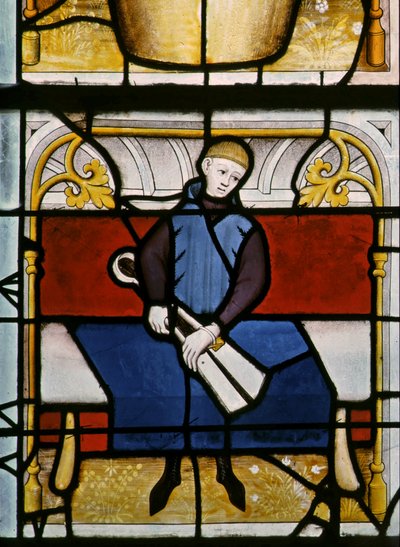 Ventana w25 que representa a un pañero trabajando en la ventana de los Pañeros de French School