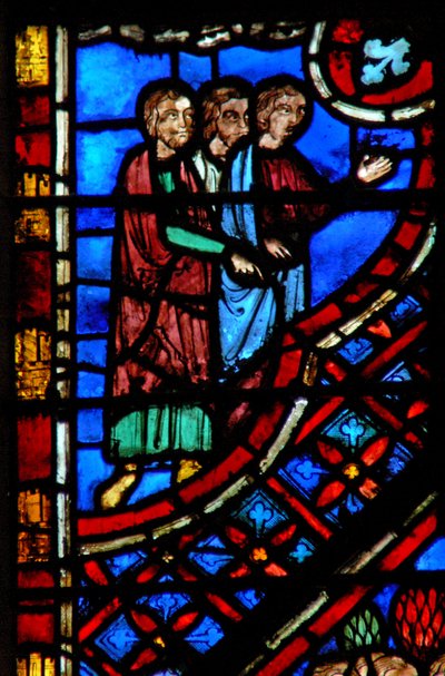 Los israelitas en la roca de Horeb de French School