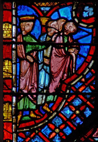 Ventana w2 La plaga de la sed Éxodo VII 21 de French School