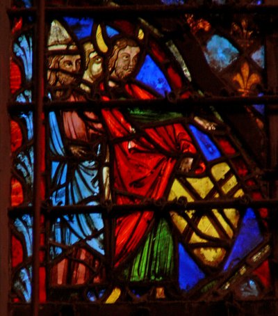 Ventana w3 Envío de 12 hombres a la Tierra Prometida Números XIII 1-20 de French School