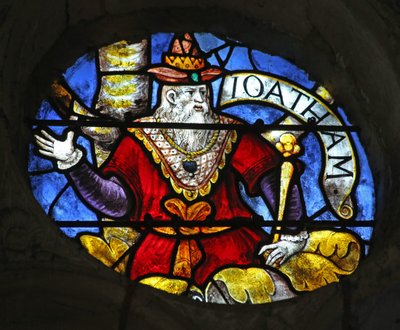 Rey Jotam en el Árbol de Jesé de French School