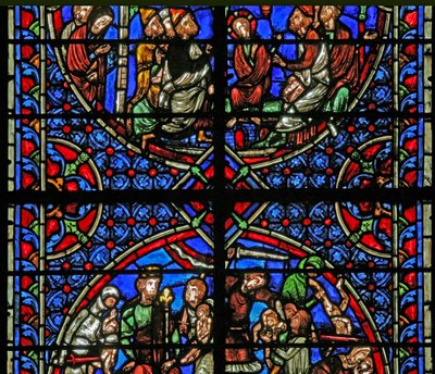 Fondo y diseño de la ventana de French School