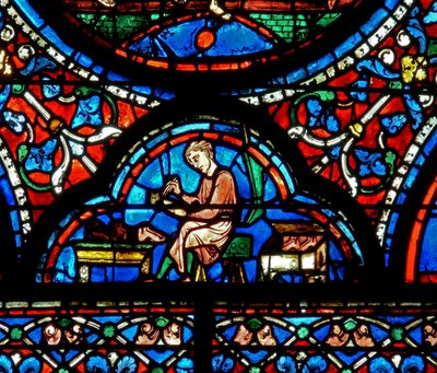 Ventana w42 que representa donantes - zapateros de French School